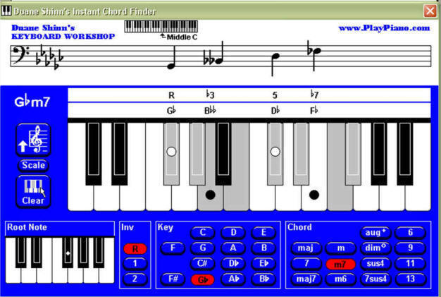 Keyboard Chord Finder