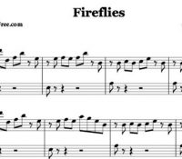 Owl City - Fireflies PDF