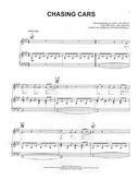 Chasing Cars - Snow Patrol - PDF Piano Sheet Music Free