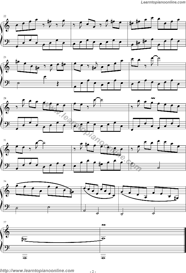TOCCATA by PAUL MAURIAT Piano Sheet Music Free