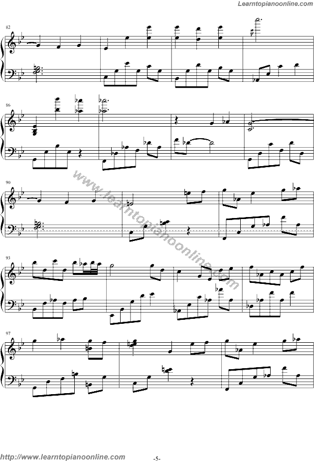 Eversince by Yiruma Piano Sheet Music Free