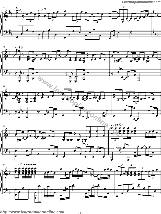Autumn Leaves by Yiruma Piano Sheet Music Free