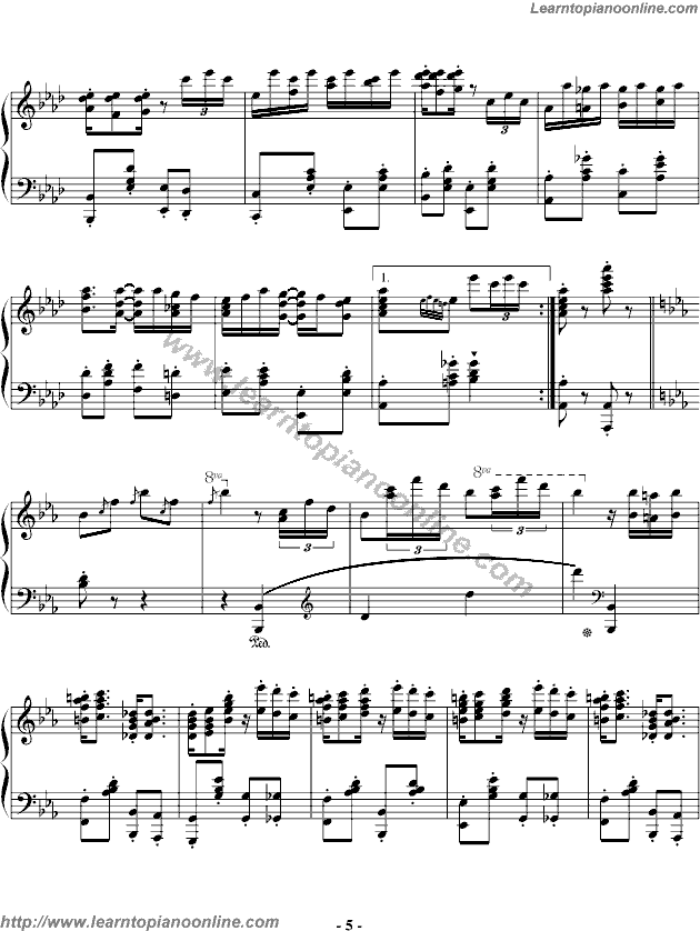 Nightingale by Yanni Piano Sheet Music Free