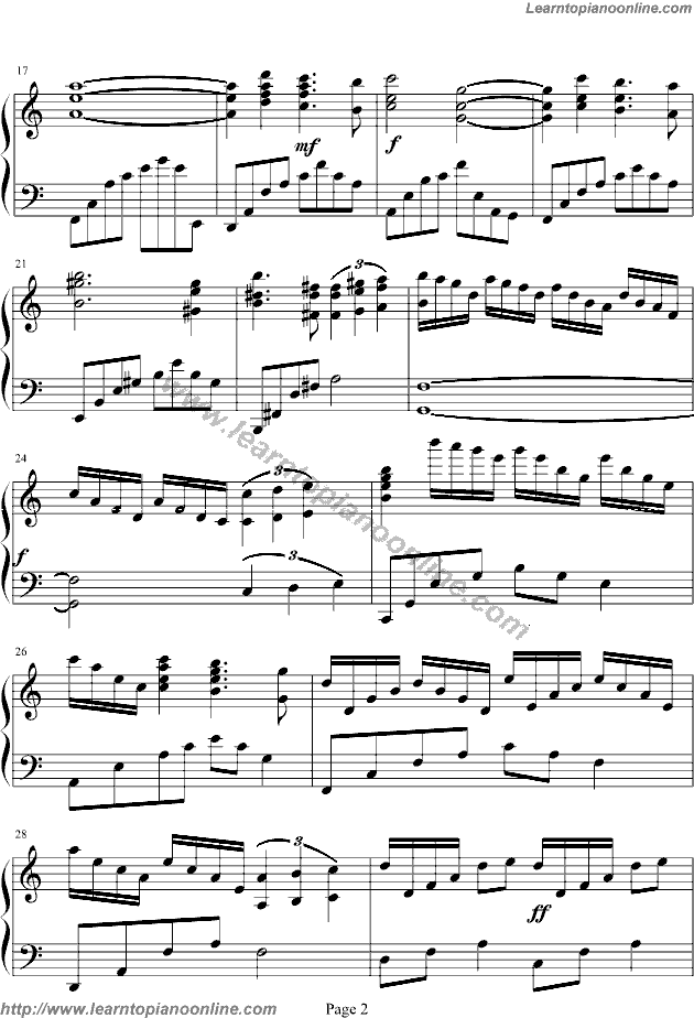 Somewhere in Time by Maksim Mrvica Piano Sheet Music Free