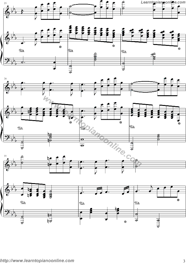 LeeLoos theme by Maksim Mrvica Piano Sheet Music Free