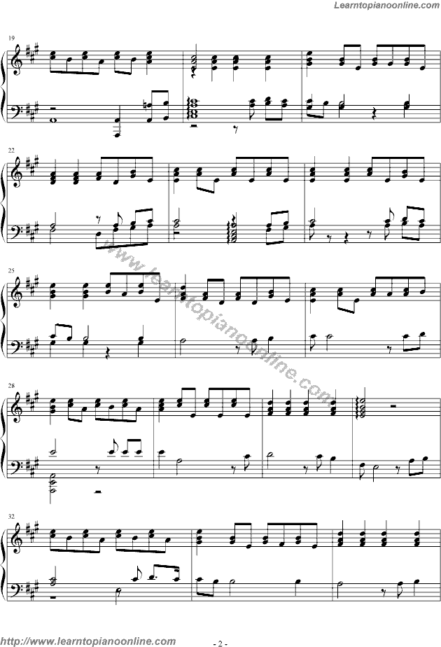 The Rose by Westlife Piano Sheet Music Free