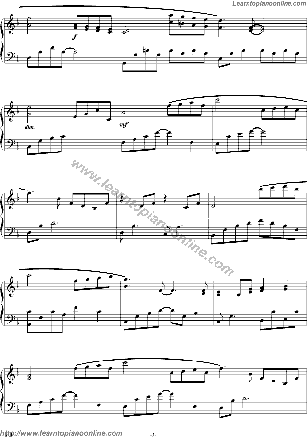 Sundial Dreams by Kevin Kern Piano Sheet Music Free