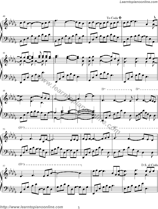 The End Of August by Yanni Piano Sheet Music Free