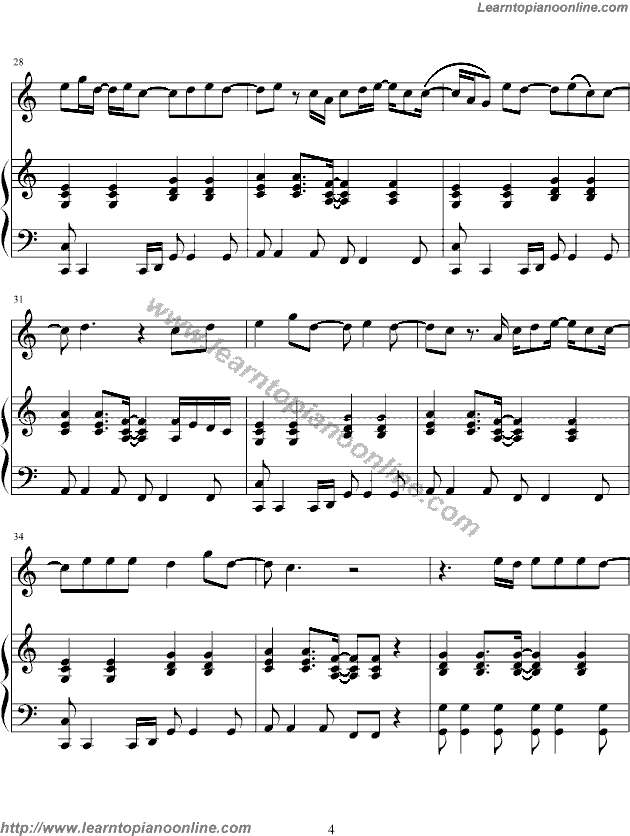 Miracle by Super Junior Piano Sheet Music Free