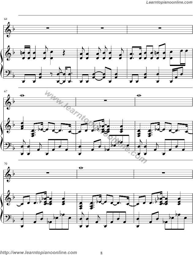 Don't Don by Super Junior Piano Sheet Music Free