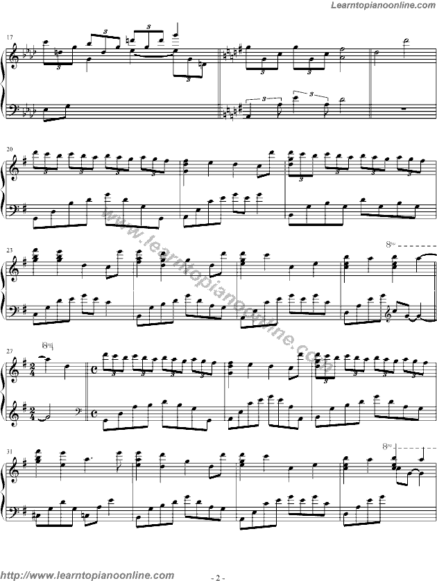 Badaeul Son Yul by Yiruma Piano Sheet Music Free