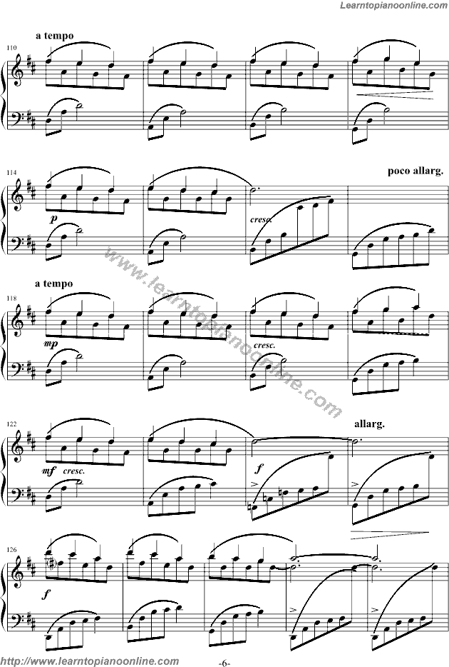 le onde by Ludovico Einaudi Piano Sheet Music Free