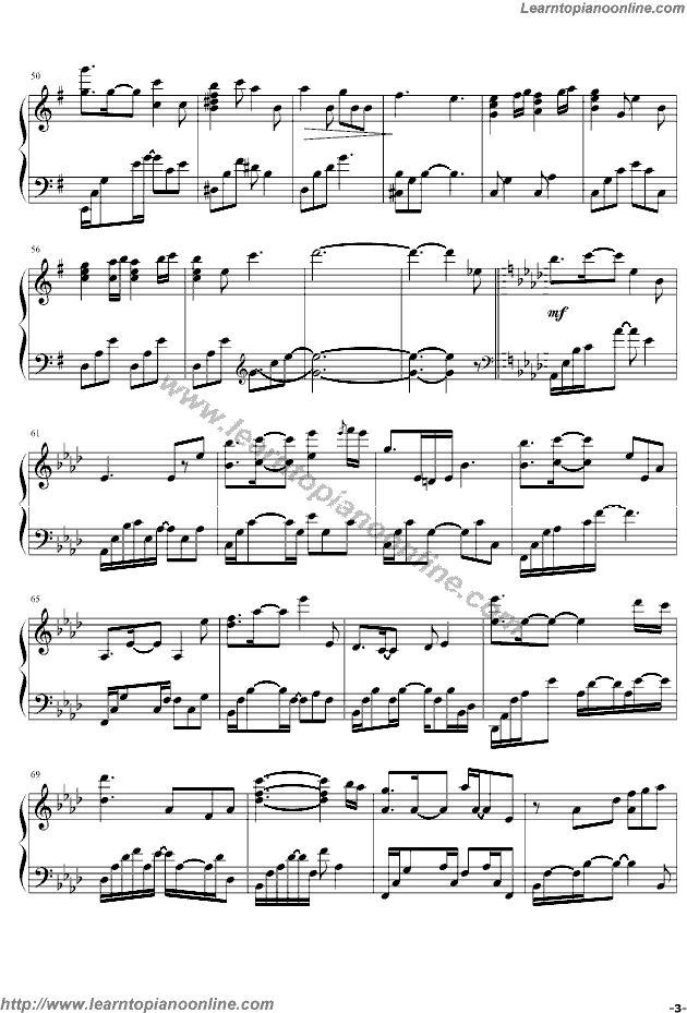 Ribbonized by Yiruma Piano Sheet Music Free