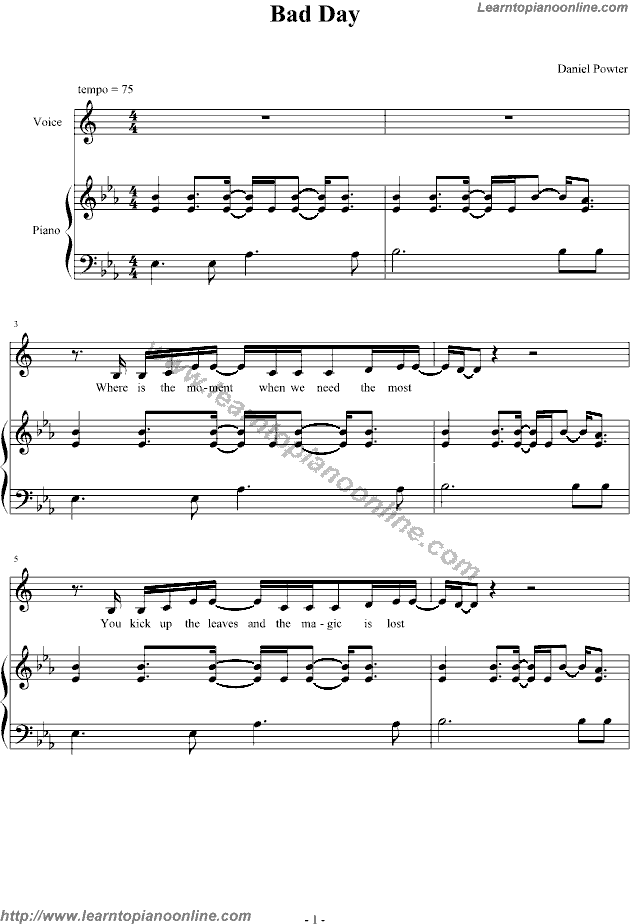 bad-day-by-daniel-richard-powter-free-piano-sheet-music-learn-how-to