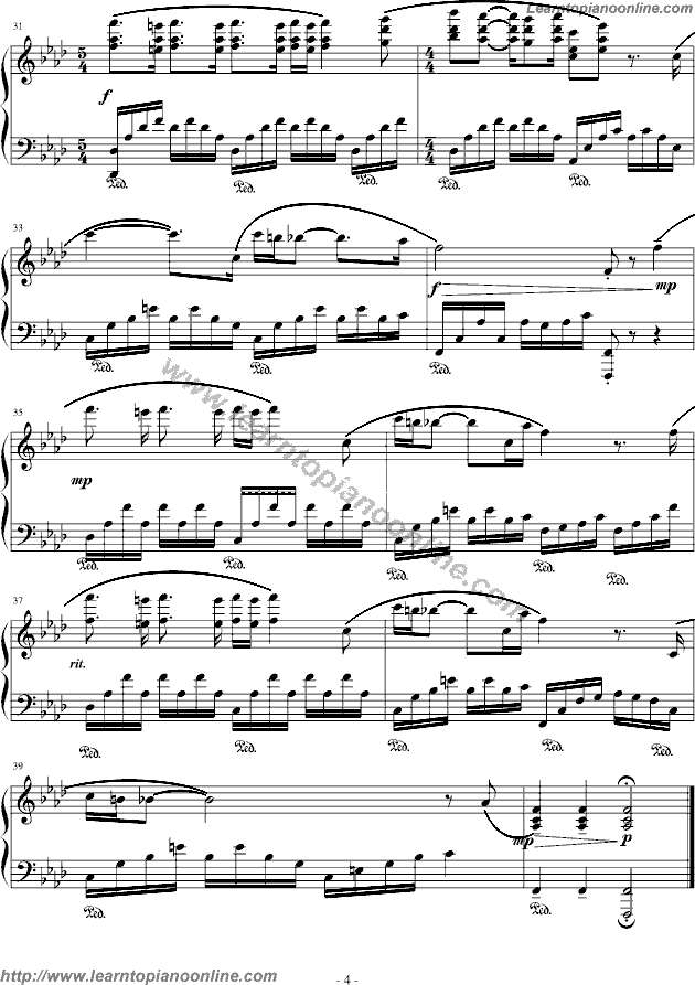 ELEANA by Richard Marx Piano Sheet Music Free