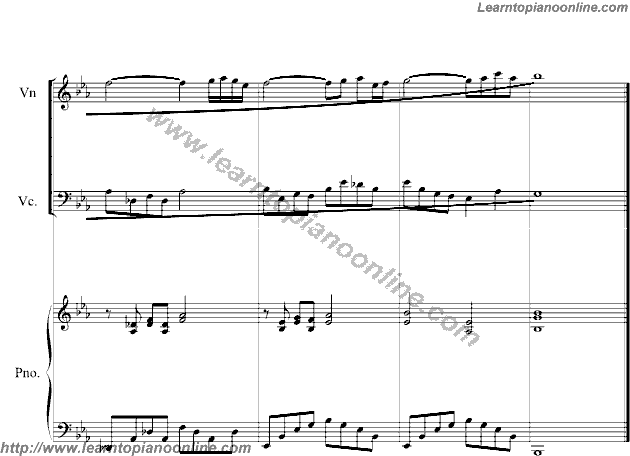 Adagio in C Minor by Yanni Piano Sheet Music Free