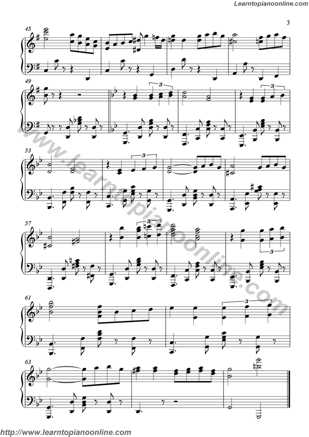 Por Una Cabeza by Carlos Gardel Free Piano Sheet Music