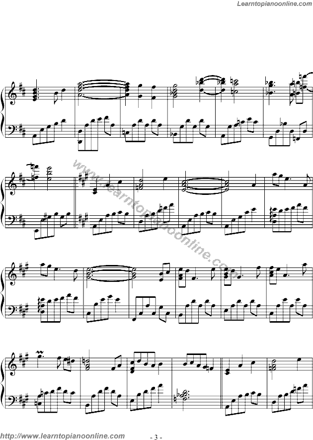 Nostalgia by Joe Hisaishi - Piano Stories III Free Piano Sheet Music Chords Tabs Notes Tutorial Score