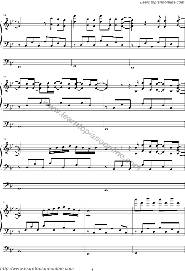 Love The Way You Lie by Eminem Rihanna Free Piano Sheet Music Chords Tabs Notes Tutorial Score