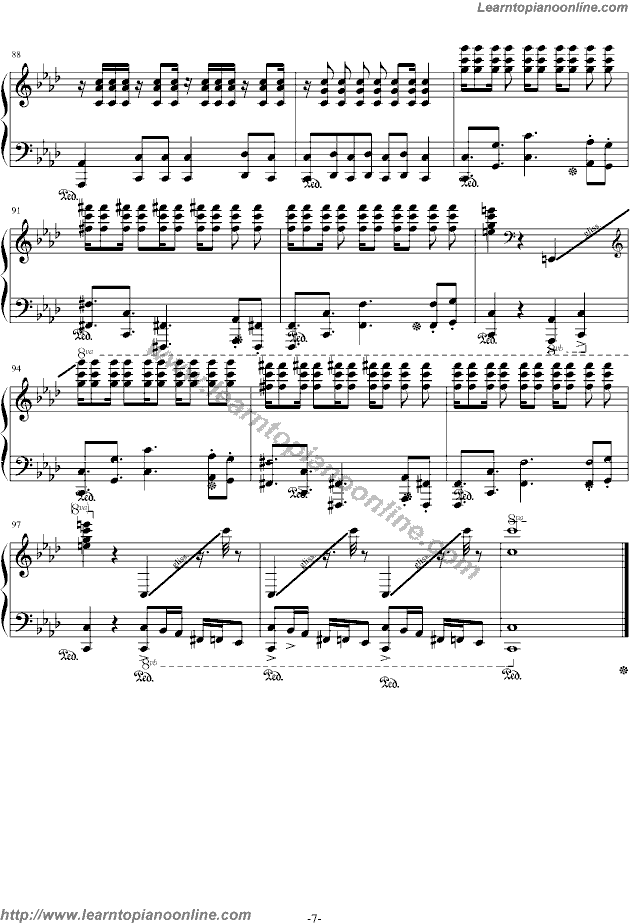 Maksim Mrvica - Tramuntana Free Piano Sheet Music Chords Tabs Notes Tutorial Score