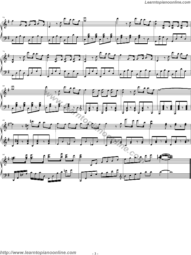 Spring Rain by Yiruma Piano Sheet Music Free