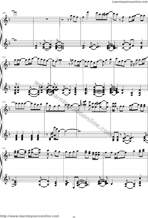 Vocaloid - Just Be Friends Free Piano Sheet Music Chords Tabs Notes Tutorial Score