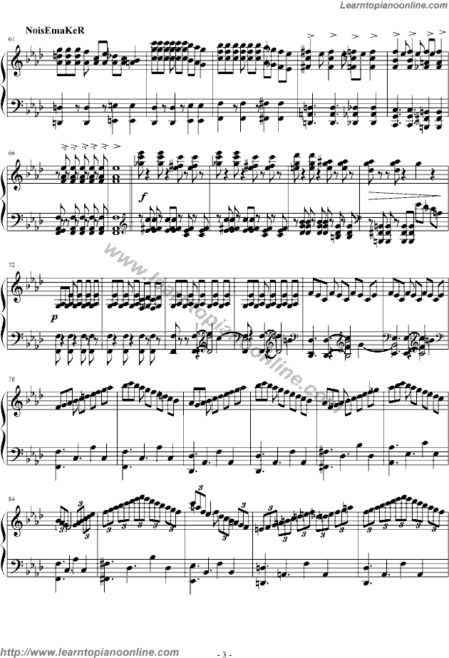 Joe Hisaishi - Dawn Flight from Etude A Wish to the Moon Free Piano Sheet Music Chords Tabs Notes Tutorial Score