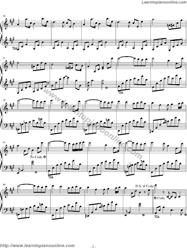Yiruma - Wait There Free Piano Sheet Music Chords Tabs Notes Tutorial Score
