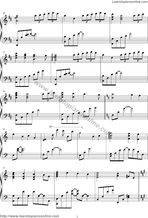 Yiruma - Autumn Scene Free Piano Sheet Music Chords Tabs Notes Tutorial Score