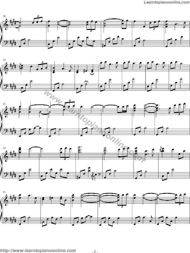 Yiruma - The Moment Free Piano Sheet Music Chords Tabs Notes Tutorial Score