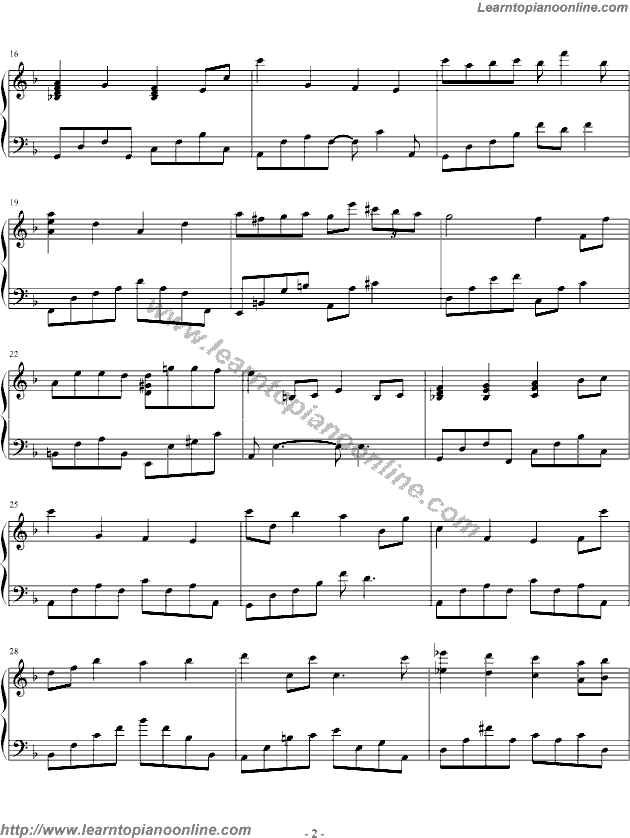 Yiruma - Mika's Song Piano Sheet Music Chords Tabs Notes Tutorial Score Free