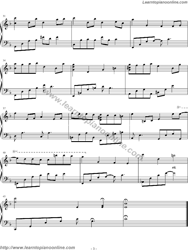 Yiruma - Mika's Song Piano Sheet Music Chords Tabs Notes Tutorial Score Free