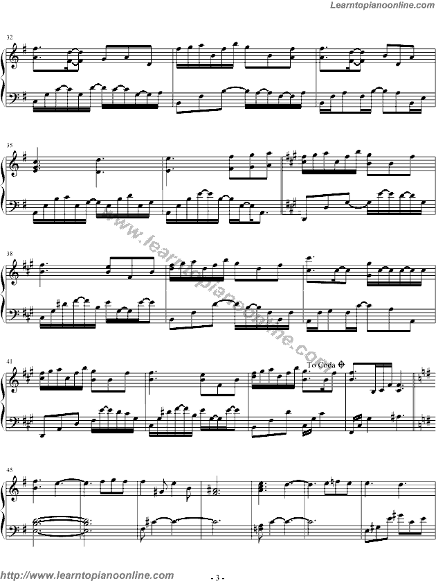 Yiruma - Loanna Piano Sheet Music Chords Tabs Notes Tutorial Score Free