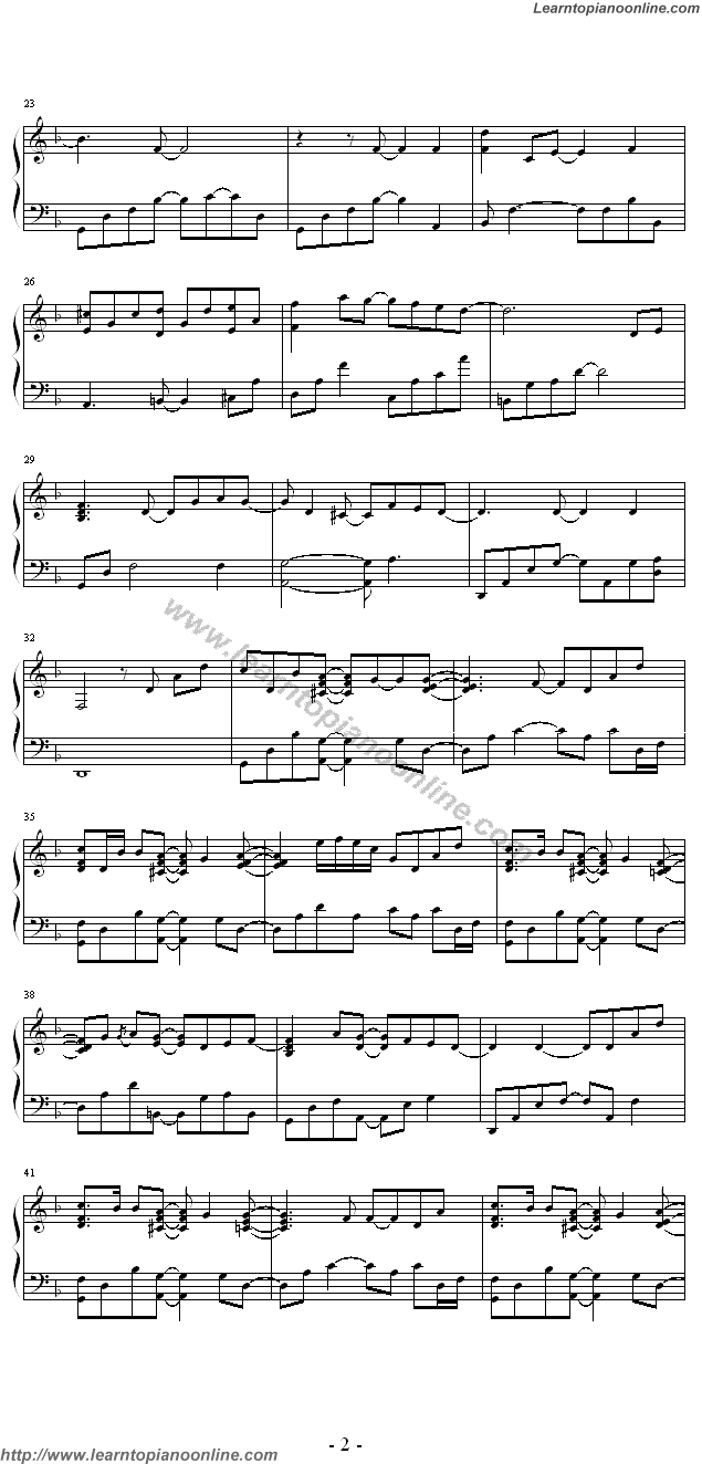 Yiruma - Indigo Piano Sheet Music Chords Tabs Notes Tutorial Score Free