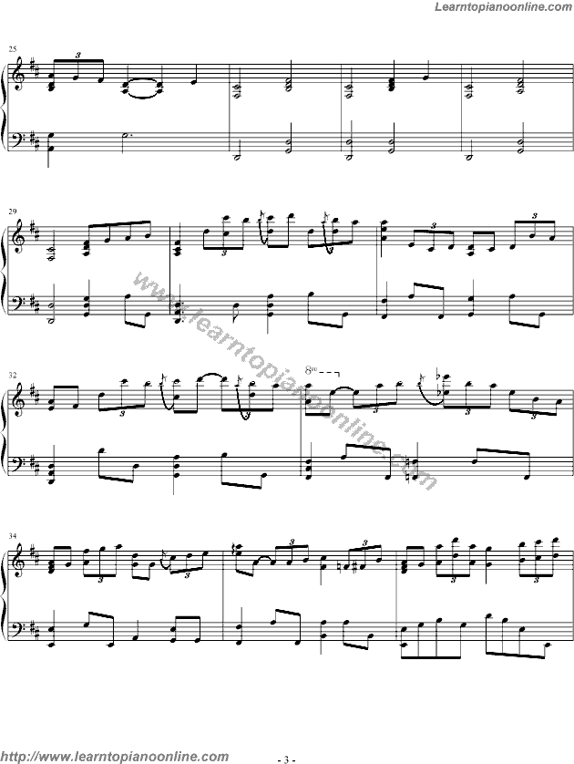 Yiruma - Eve (PNONI vol6) Piano Sheet Music Chords Tabs Notes Tutorial Score Free