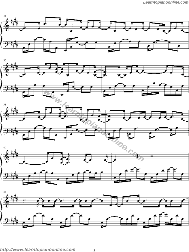 Yiruma - He Knows My Name Piano Sheet Music Chords Tabs Notes Tutorial Score Free