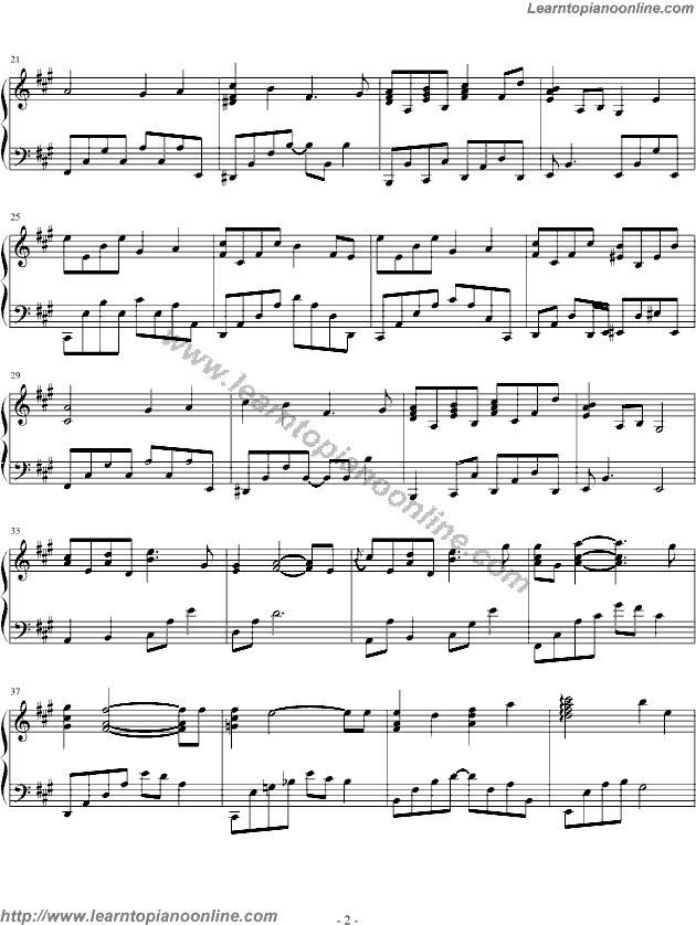 Yiruma - Shining smile Piano Sheet Music Chords Tabs Notes Tutorial Score Free