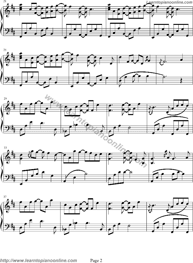 Yiruma - I'm Just A Piano Sheet Music Chords Tabs Notes Tutorial Score Free