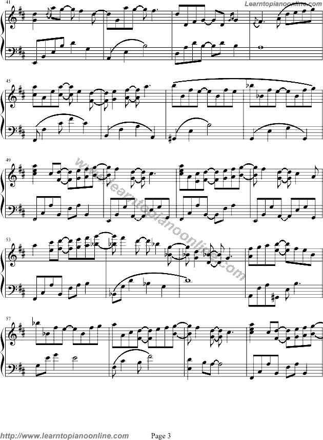 Yiruma - I'm Just A Piano Sheet Music Chords Tabs Notes Tutorial Score Free