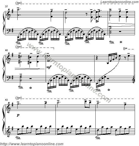 Richard Clayderman - Greensleeves Piano Sheet Music Chords Tabs Notes Tutorial Score Free