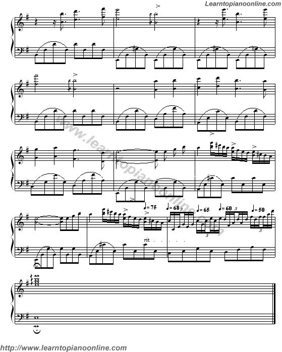 Richard Clayderman - Exodus Theme from Exodus Piano Sheet Music Chords Tabs Notes Tutorial Score Free