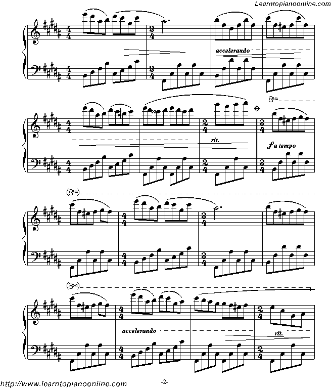 Richard Clayderman - La Vraie Musique De L'Amour Piano Sheet Music Chords Tabs Notes Tutorial Score Free