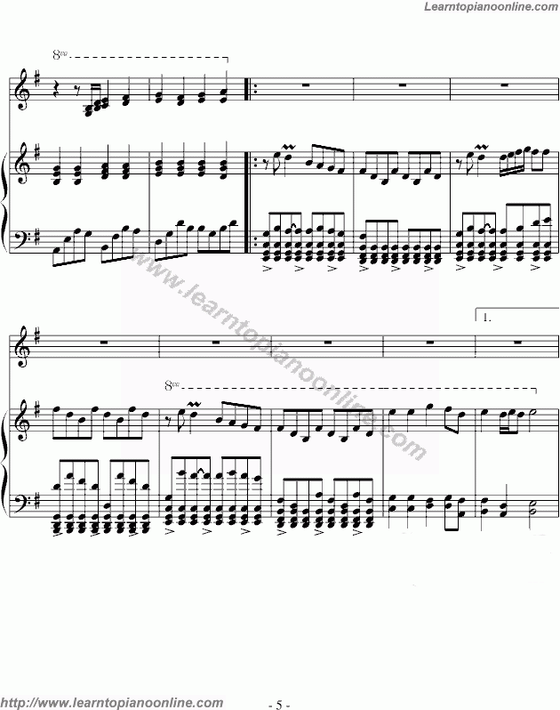DJ Okawari - Bluebird Story Piano Sheet Music Chords Tabs Notes Tutorial Score Free