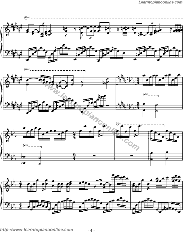 Dj Okawari - Minamo Piano Sheet Music Chords Tabs Notes Tutorial Score Free