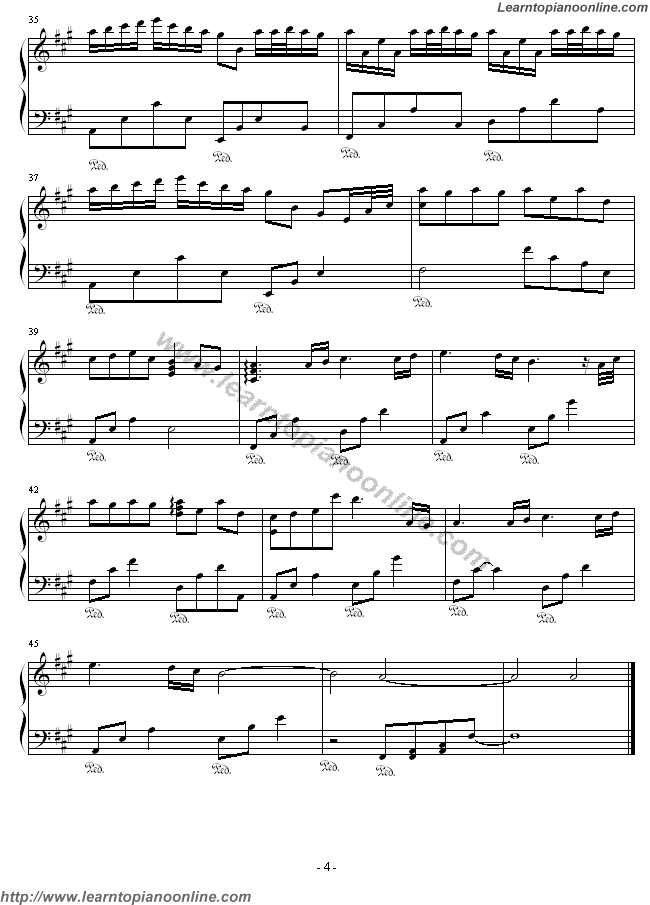 Yiruma - River Flows in You(version2) Piano Sheet Music Free