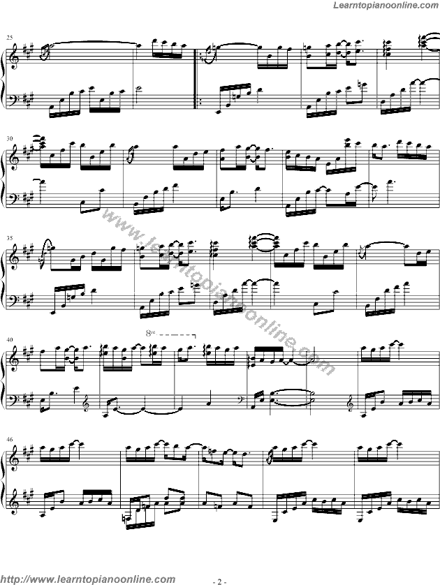Yiruma - If I Could See You Again Piano Sheet Music Free
