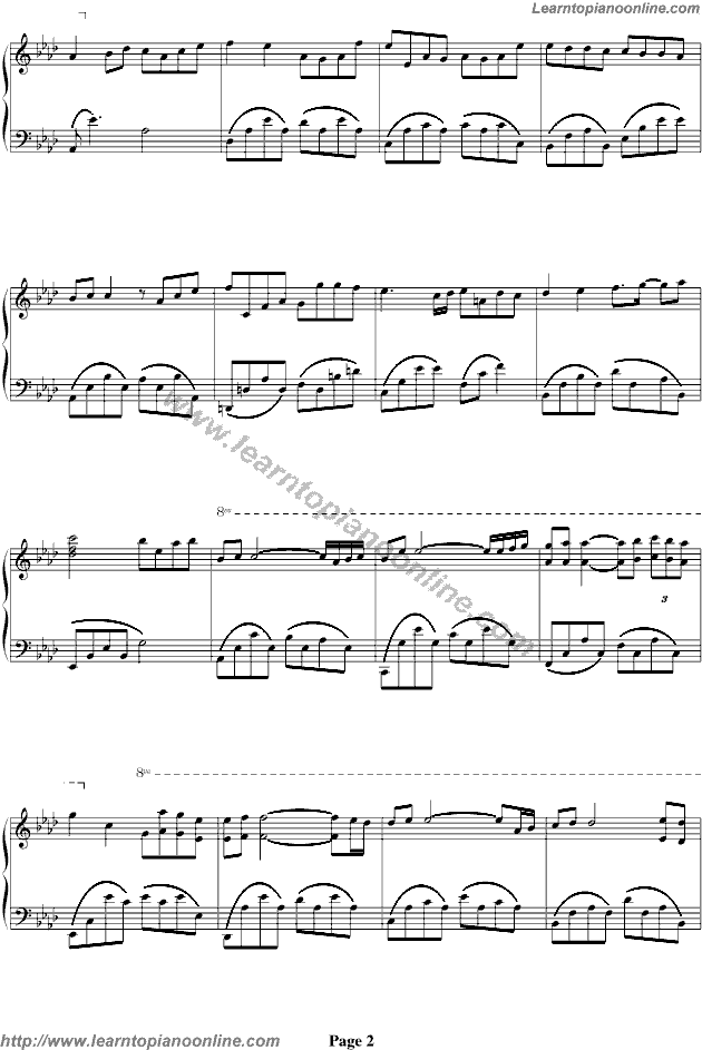 Yiruma - Kiss the Rain(version2) Piano Sheet Music Free