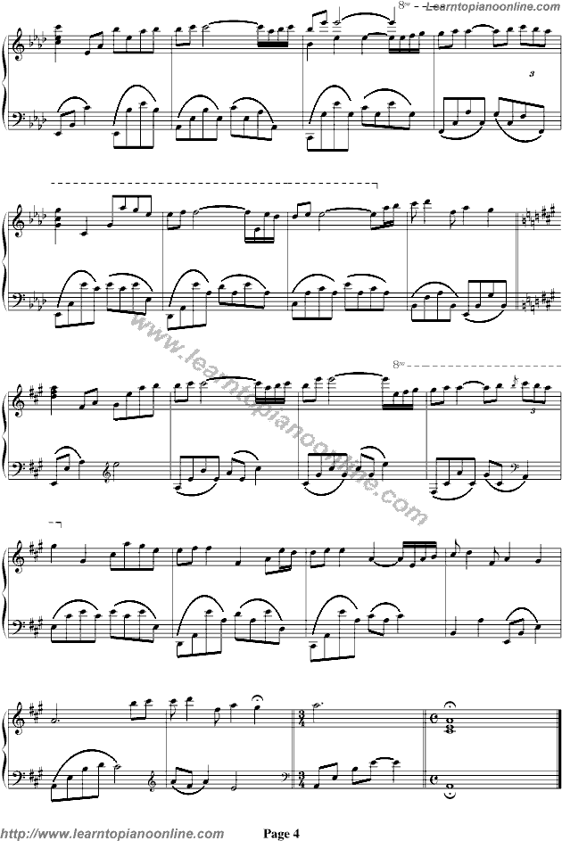 Yiruma - Kiss the Rain(version2) Piano Sheet Music Free
