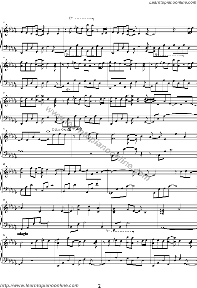 Yiruma - Maybe Piano Sheet Music Free