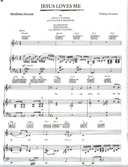 Jesus Loves Me - Whitney Houston - PDF Free Piano Sheet Music